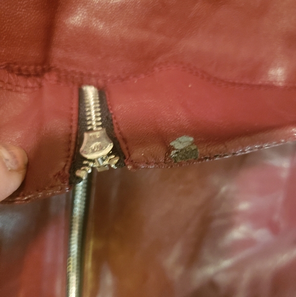 The I-Can't-Believe-it's-Faux Leather Mini Skirt from BLUE BLUSH - Picture 5 of 9